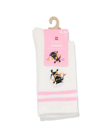 Siepie-Socken Party f&uuml;r Kinder und Erwachsene eierschalenfarben - 4120670OFFWHITE - HEMA
