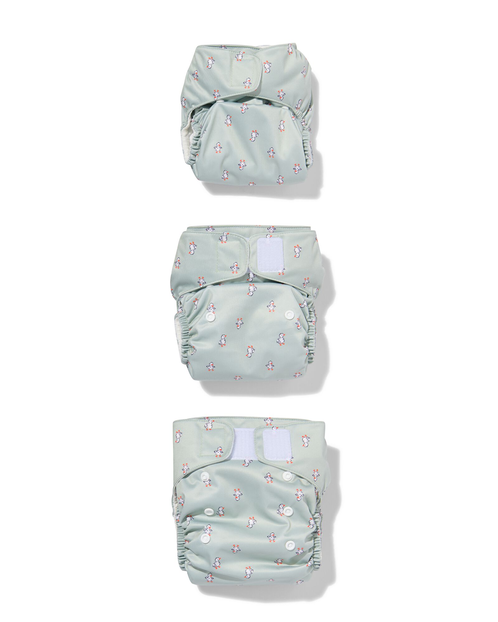 wasbare luier eendjes - 33363731 - HEMA