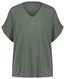 t-shirt lounge femme vert L - 23410103 - HEMA