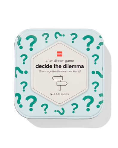 jeu de soci&eacute;t&eacute; "decide the dilemma". - 61160253 - HEMA