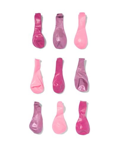 ballons &Oslash; 23&thinsp;cm roses - lot de 20 - 14250020 - HEMA