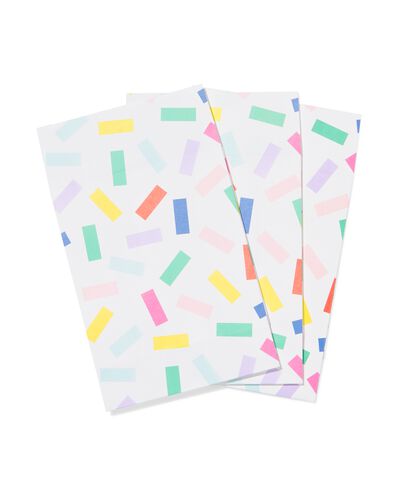 cadeauzakjes S confetti - 3 stuks - 14710297 - HEMA