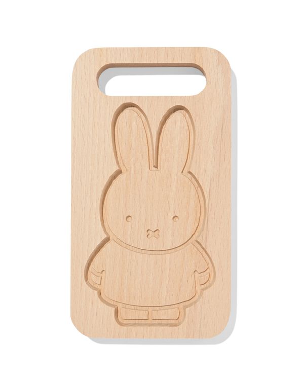 moule &agrave; sp&eacute;culoos Miffy bois - 60410198 - HEMA
