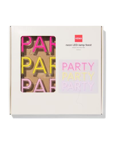 lampe led party 27,5x35,5cm - 14280388 - HEMA