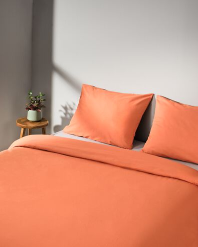 housse de couette 140x200/220 coton doux sunburn - 5750082 - HEMA