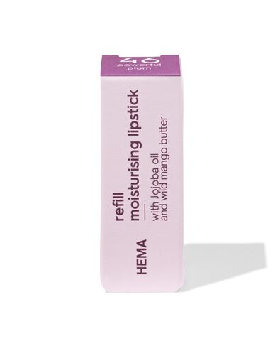recharge rouge &agrave; l&egrave;vres hydratant 46 powerful plum - crystal - 11230446 - HEMA
