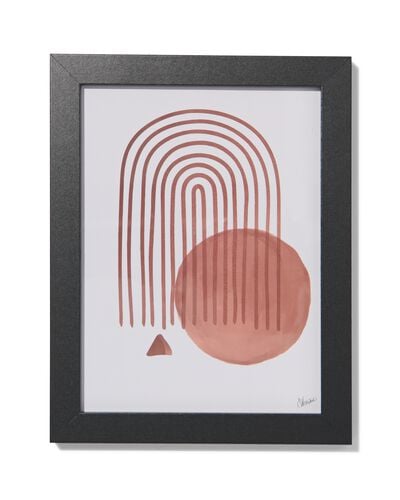 fotokader 15x20cm zwart hout 15 x 20 zwart - 13621032 - HEMA