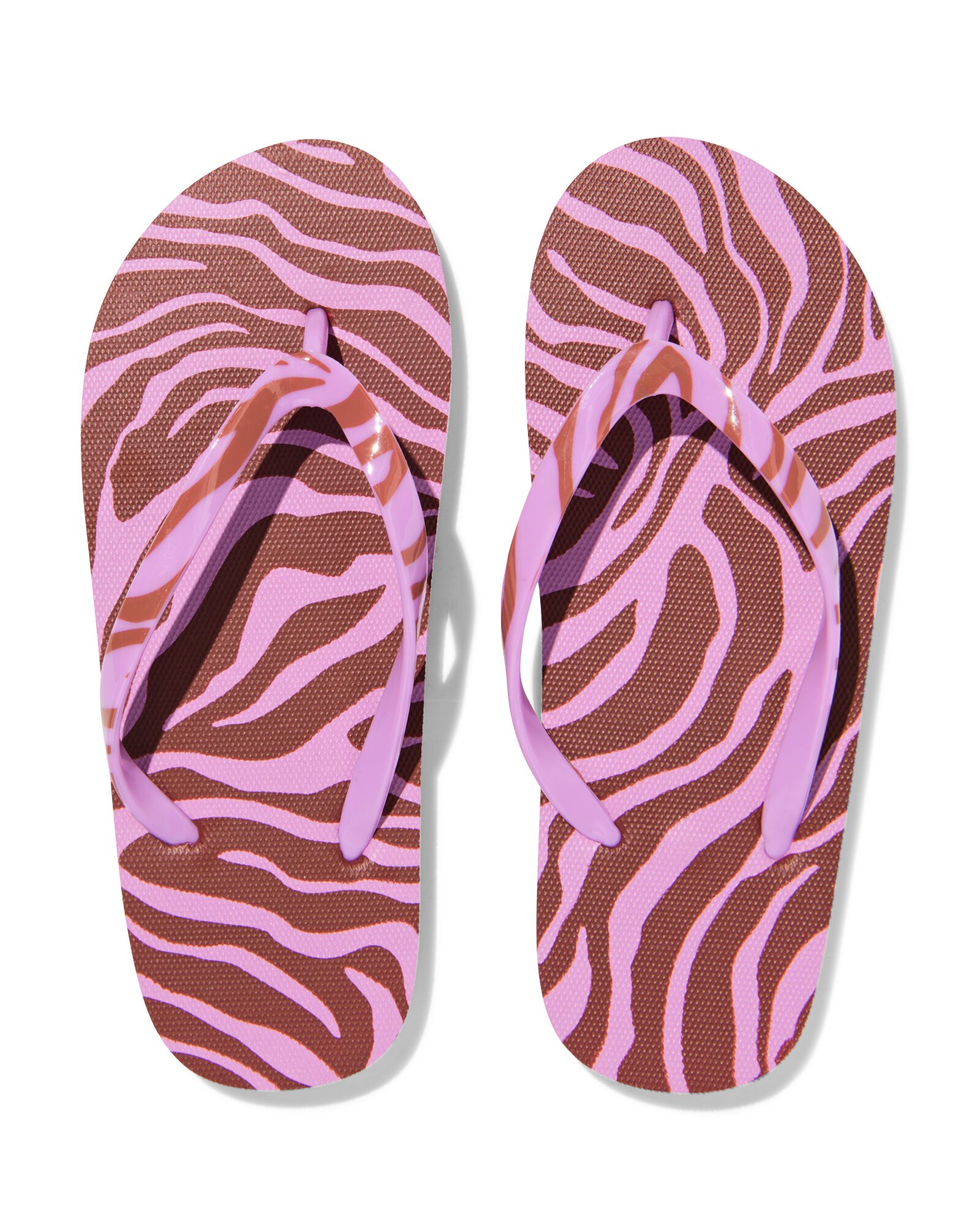 kinderslippers zebra paars paars - 18400420PURPLE - HEMA
