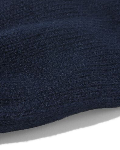 gants homme bleu foncé bleu foncé - 16500055DARKBLUE - HEMA