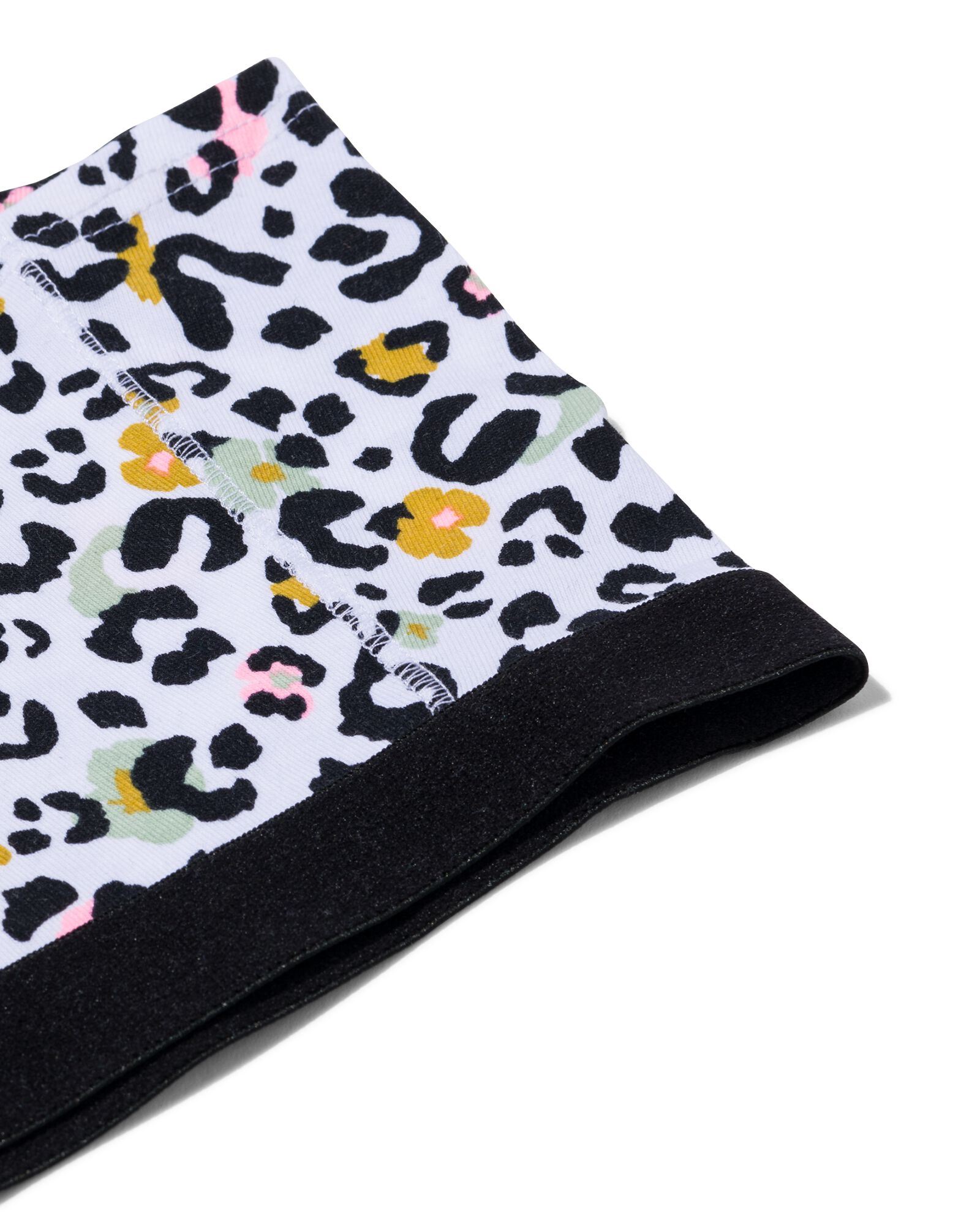 Teenager-Boxershorts, Baumwolle/Elasthan, Blumen eierschalenfarben XS - 21930515 - HEMA