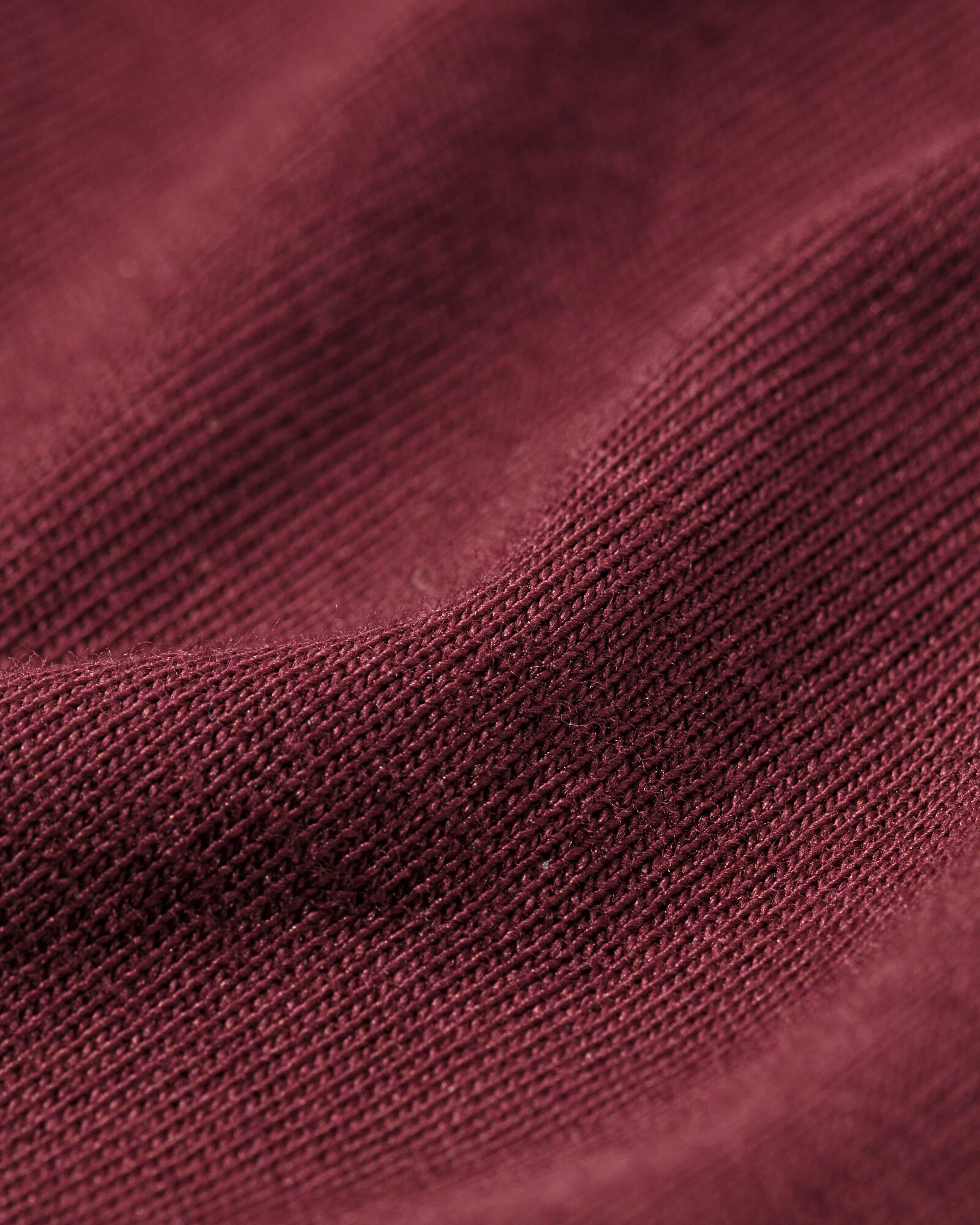 heren T-shirt regular donkerrood - 2190360DARKRED - HEMA