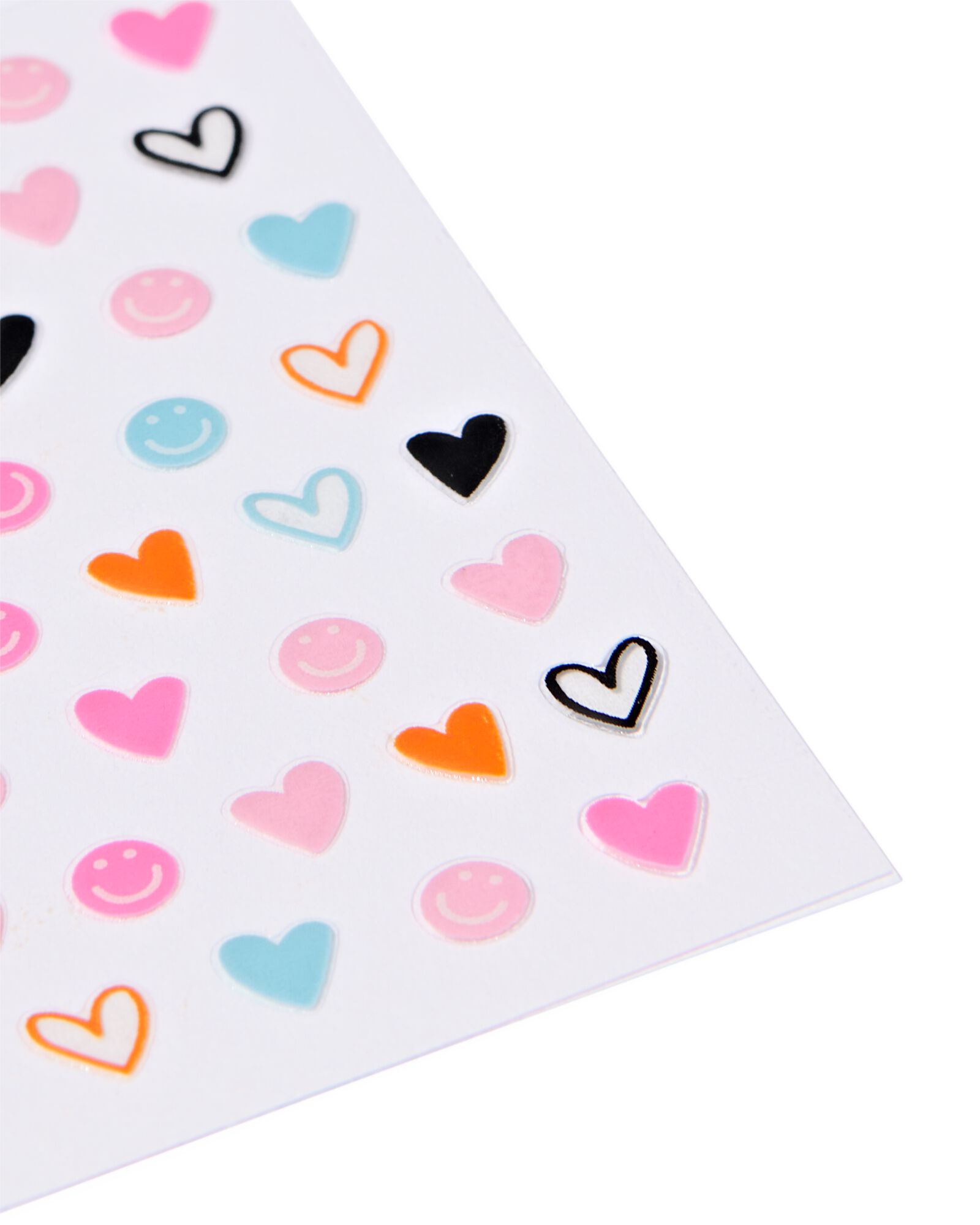 autocollants pour ongles c&oelig;urs - 52 pi&egrave;ces - 11249067 - HEMA