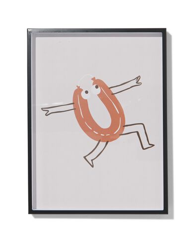 Bilderrahmen, 15 &times; 20 cm, Metall, Schwarz 15 x 20 schwarz - 13691008 - HEMA