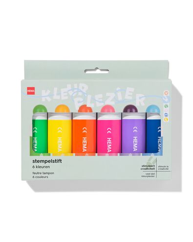 Stempelstifte &ndash; 6 St&uuml;ck - 15900222 - HEMA