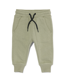 pantalon sweat bébé vert vert - 1000029759 - HEMA