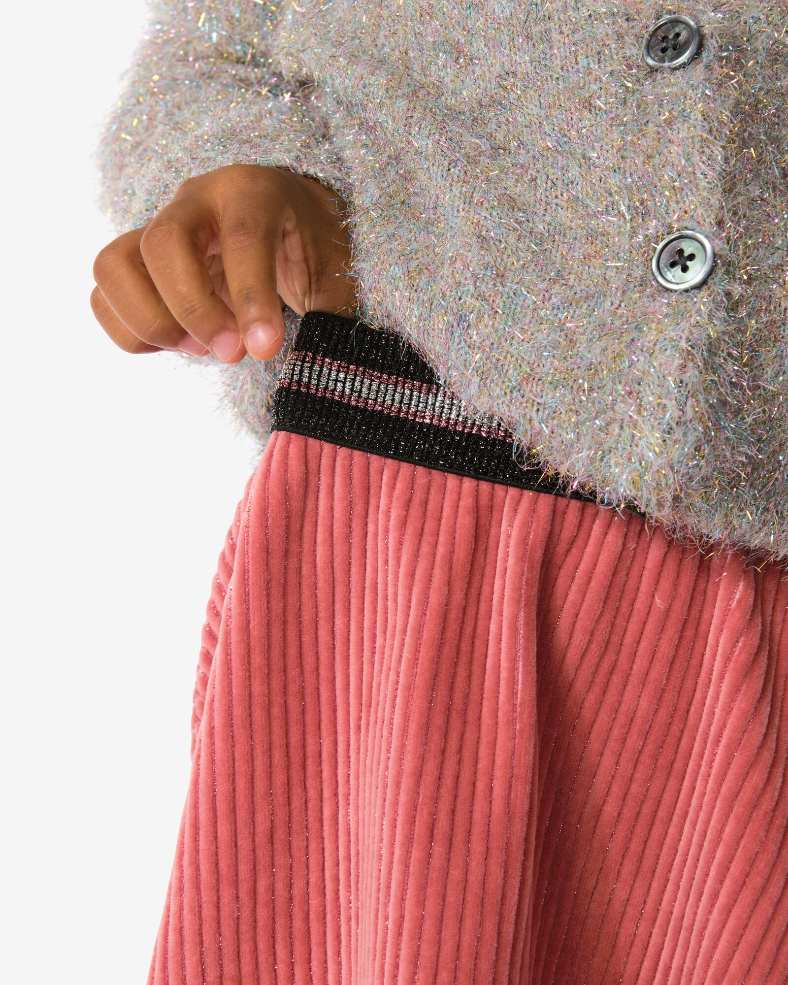 Kinderrock mit Glitzer rosa - 30834143PINK - HEMA