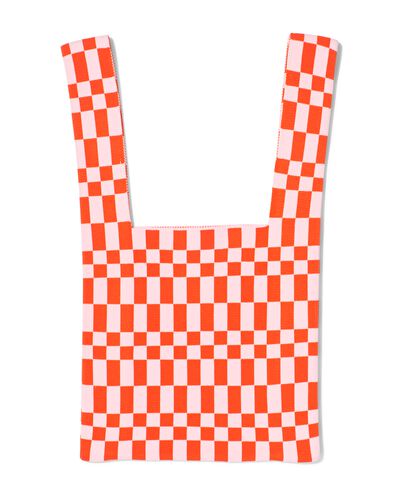 sac 30 x 30 cm fleur-carreaux - 61130120 - HEMA