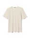 Herren-Loungeshirt, Baumwolle mit Waffeloptik beige beige - 23660770BEIGE - HEMA