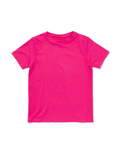 t-shirt de sport enfant sans coutures rose 122/128 - 36090268 - HEMA