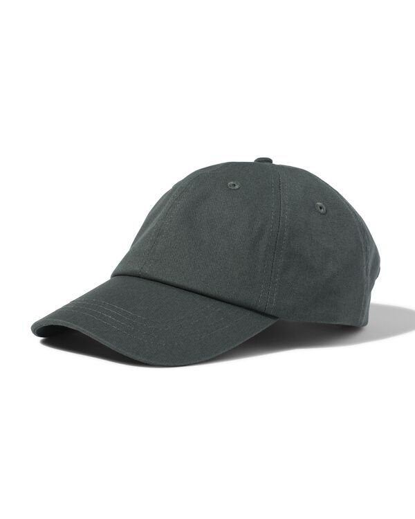 casquette basique verte - 22150190 - HEMA