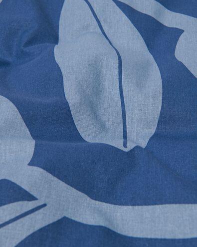 Bettwäsche, Soft Cotton, 240 x 200/220 cm, Tulpen, blau - 5790287 - HEMA