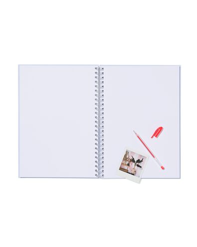 album photo 33x25 cm bleu - 14600050 - HEMA