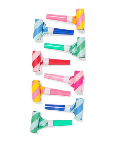 roltongen feest - 8 stuks - 14250364 - HEMA