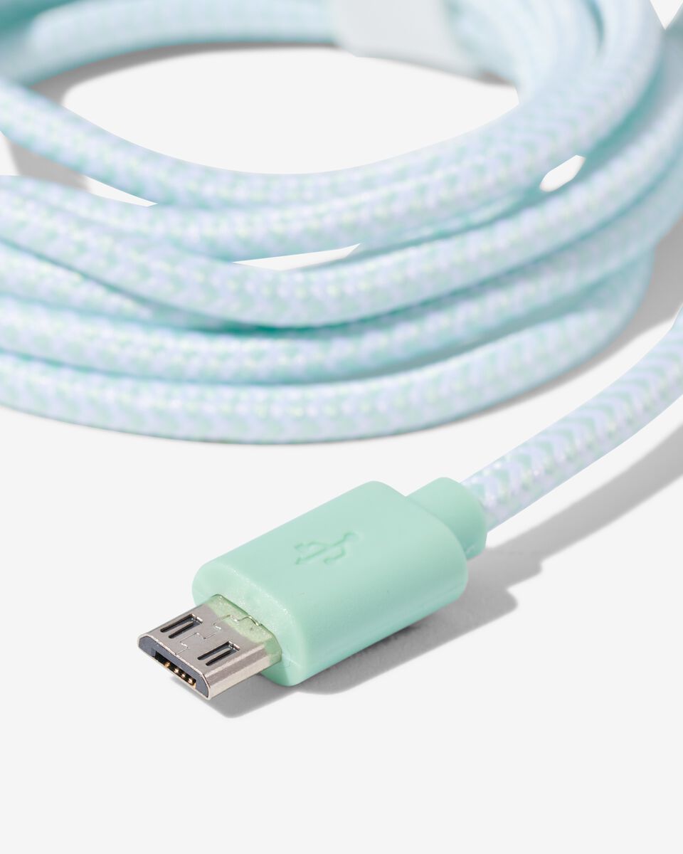 câble chargeur micro USB 1.5m - 39630052 - HEMA