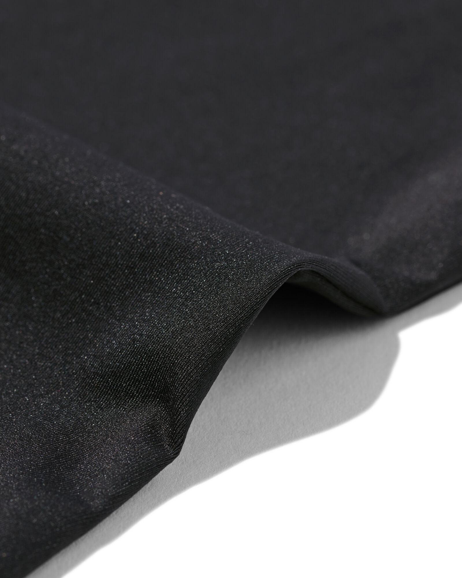 Mittelstark figurfreundliches Damenhemd schwarz schwarz - 21500379BLACK - HEMA