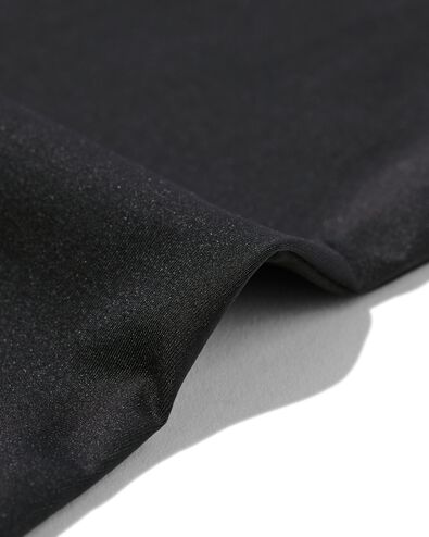 Mittelstark figurfreundliches Damenhemd schwarz schwarz - 21500379BLACK - HEMA