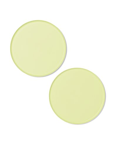 assiette &Oslash; 25 cm bioplastique vert clair - 41840239 - HEMA