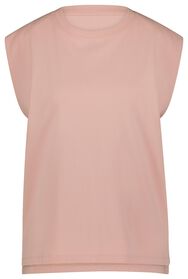 t-shirt femme Dany à manche bouffante rose rose - 1000027990 - HEMA