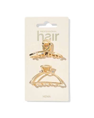 pince &agrave; cheveux 4,5cm dor&eacute;e - 2 pi&egrave;ces - 11800230 - HEMA