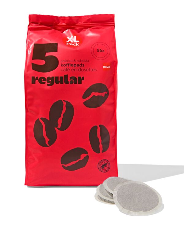 dosettes de caf&eacute; regular - lot de 56 - 17150066 - HEMA