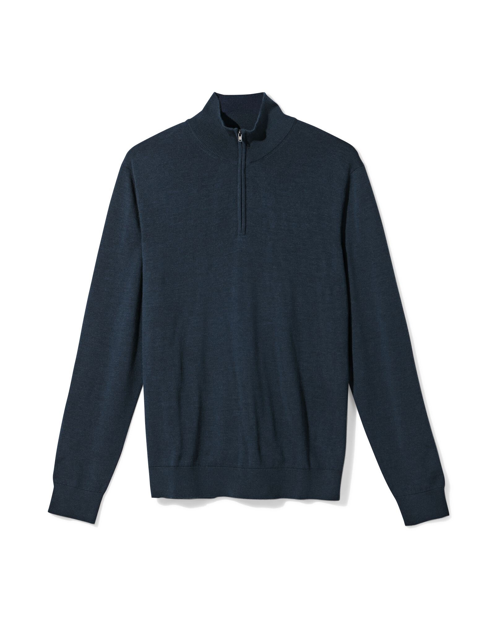 pull homme Frank laine m&eacute;rinos bleu fonc&eacute; bleu fonc&eacute; - 2116960DARKBLUE - HEMA