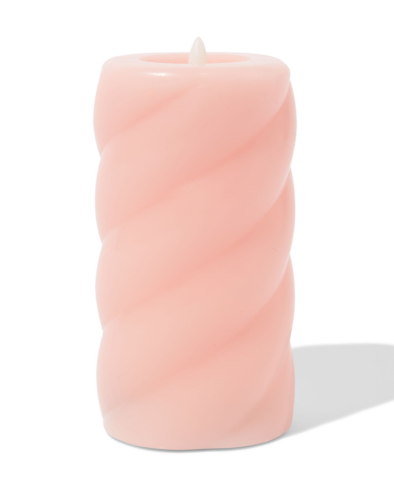 bougie led ⌀7,5x16cm twist - 41840252 - HEMA