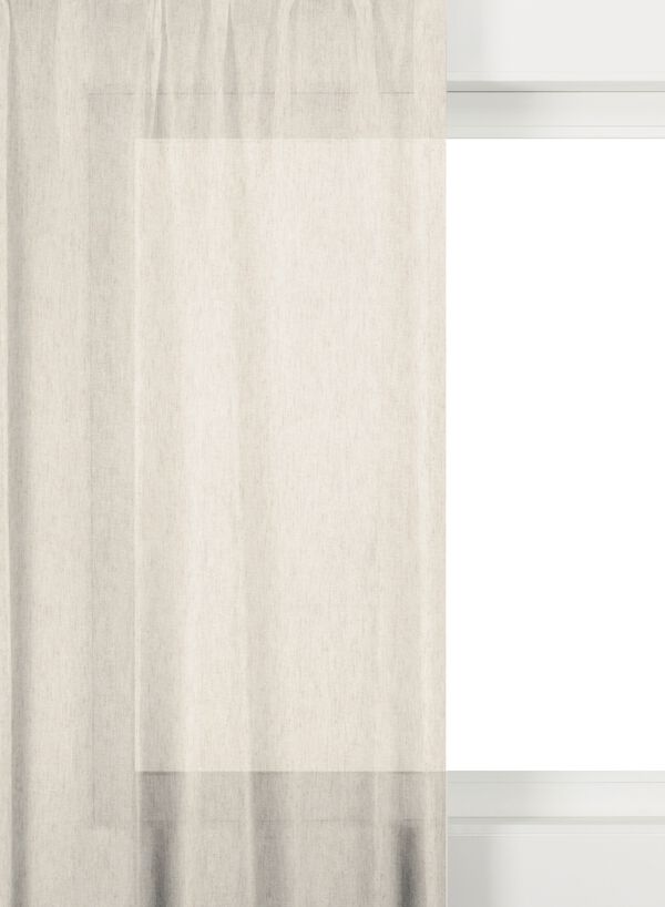 gordijnstof Elst inbetween ecru ecru - 2000000332 - HEMA