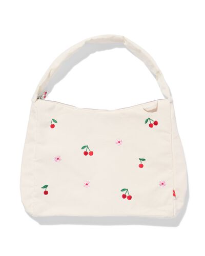 shopper 35x32.5cm kersen - 61104520 - HEMA