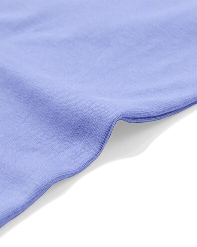 Damenunterhemd aus Baumwolle blau - 19650585BLUE - HEMA