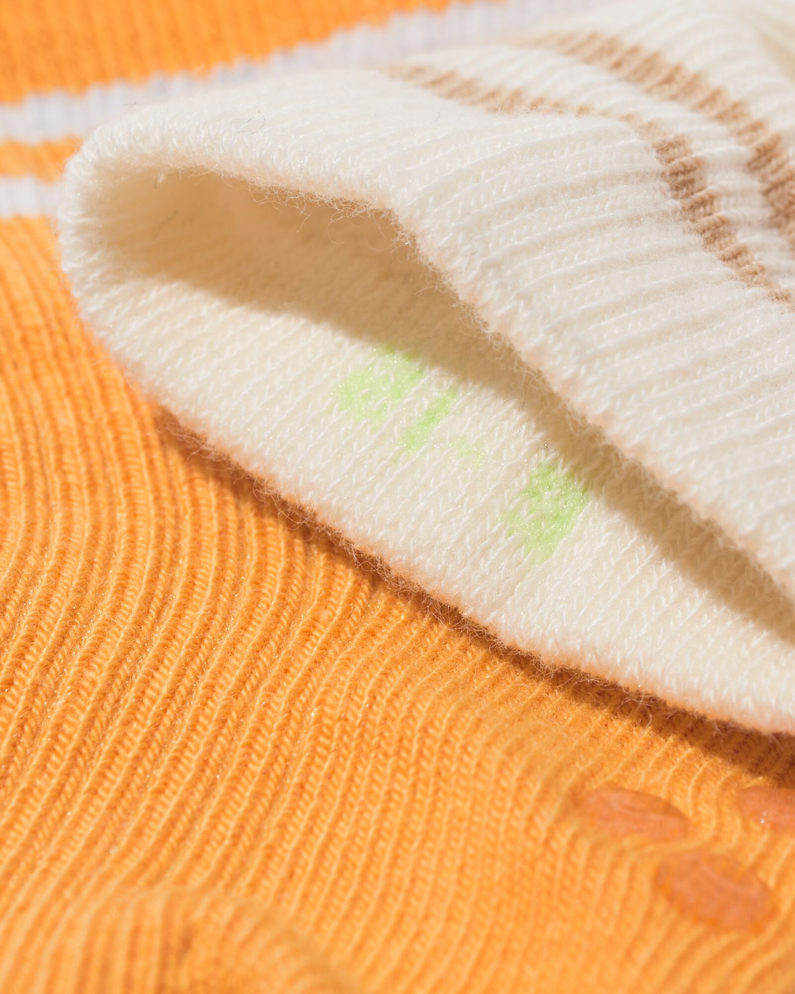 chaussettes rayures b&eacute;b&eacute; - 5 paires beige - 4700830BEIGE - HEMA