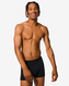 3 boxers homme modèle court noir noir - 1000010253 - HEMA