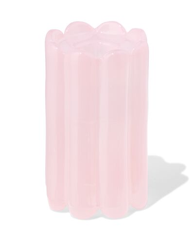kandelaar 5.8x10cm glas opaque - 13325033 - HEMA