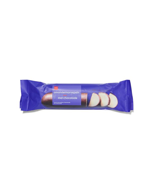 amandelmarsepein met chocolade 125gram - 10310005 - HEMA