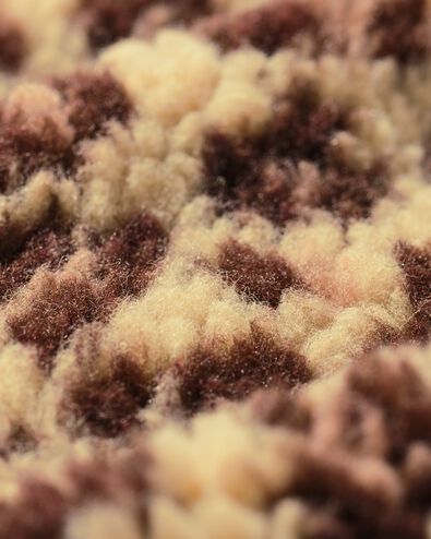 Babyweste Teddystoff, Leopard braun - 33021970BROWN - HEMA