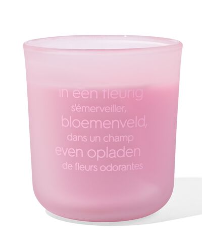 geurkaars tussen de bloemen - 11380040 - HEMA