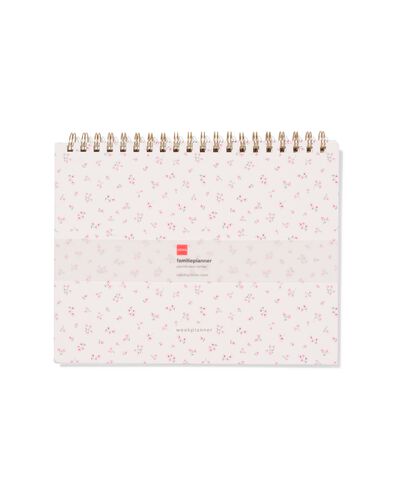 semainier 2026-2027 A4 fleurs - 14505671 - HEMA