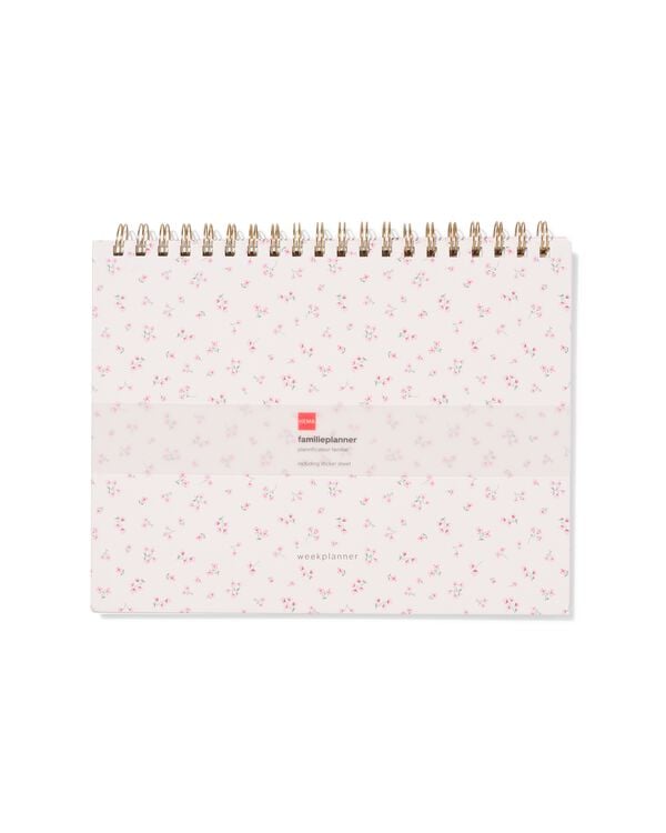 semainier 2026-2027 A4 fleurs - 14505671 - HEMA