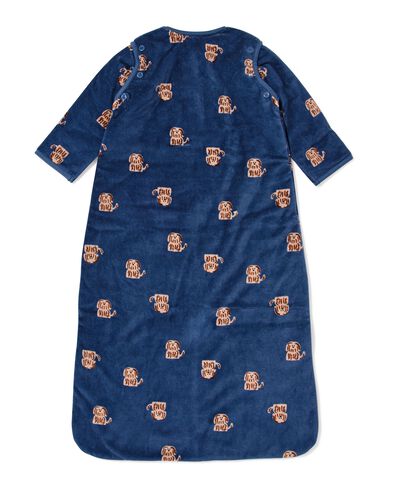 gigoteuse avec manches amovibles velours tog 3,0 chiens bleu bleu - 33365350BLUE - HEMA