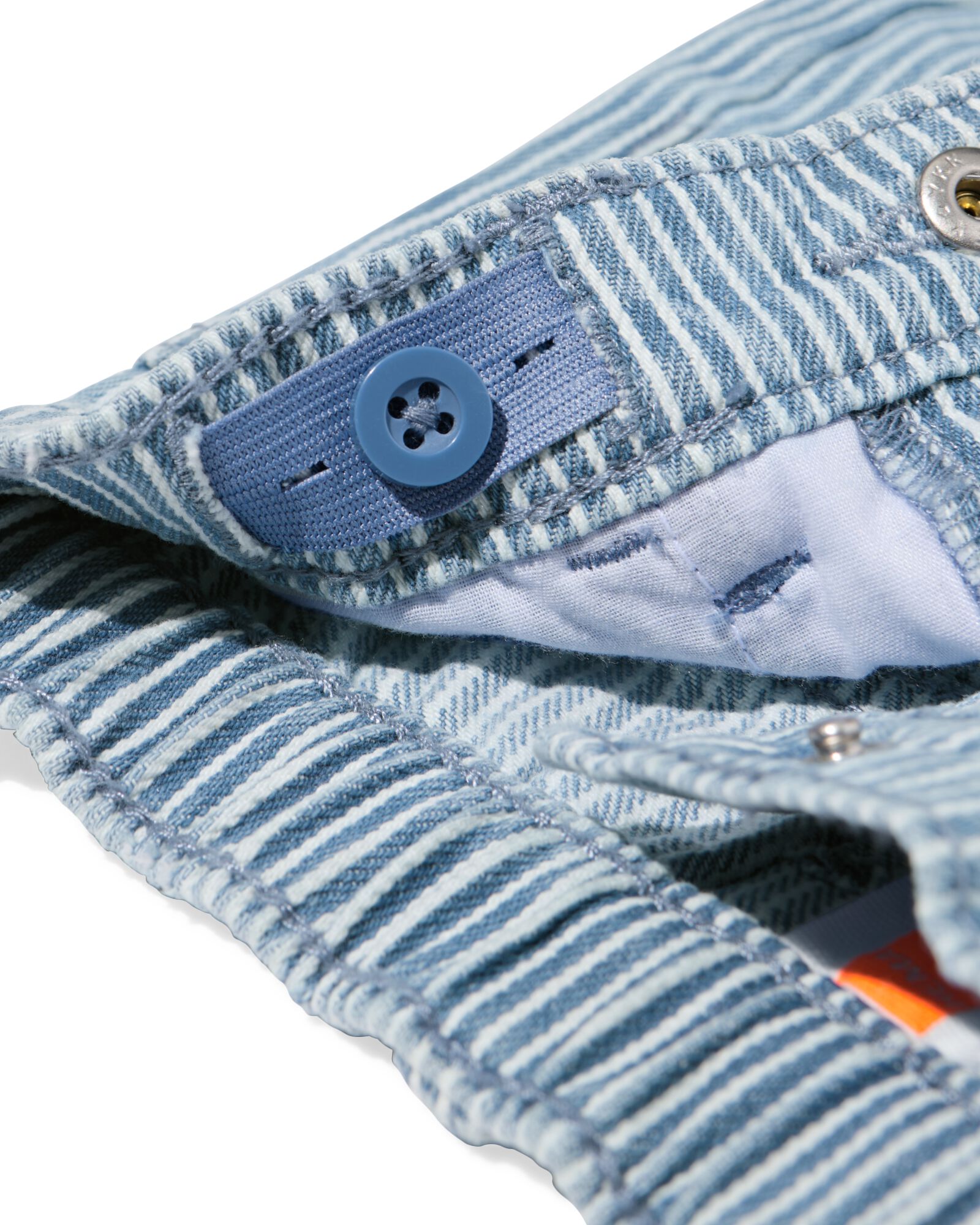 babyjeans strepen denim denim - 33198970DENIM - HEMA