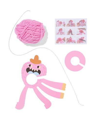 kit pompons monstre - 15900342 - HEMA
